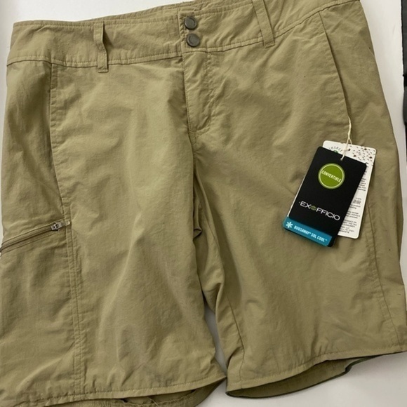 Exofficio • NWT Khaki BugsAway Sol Cool Ampario Shorts - Picture 2 of 9